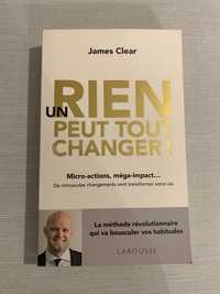 Książka James Clear Rien un peut tout changer!