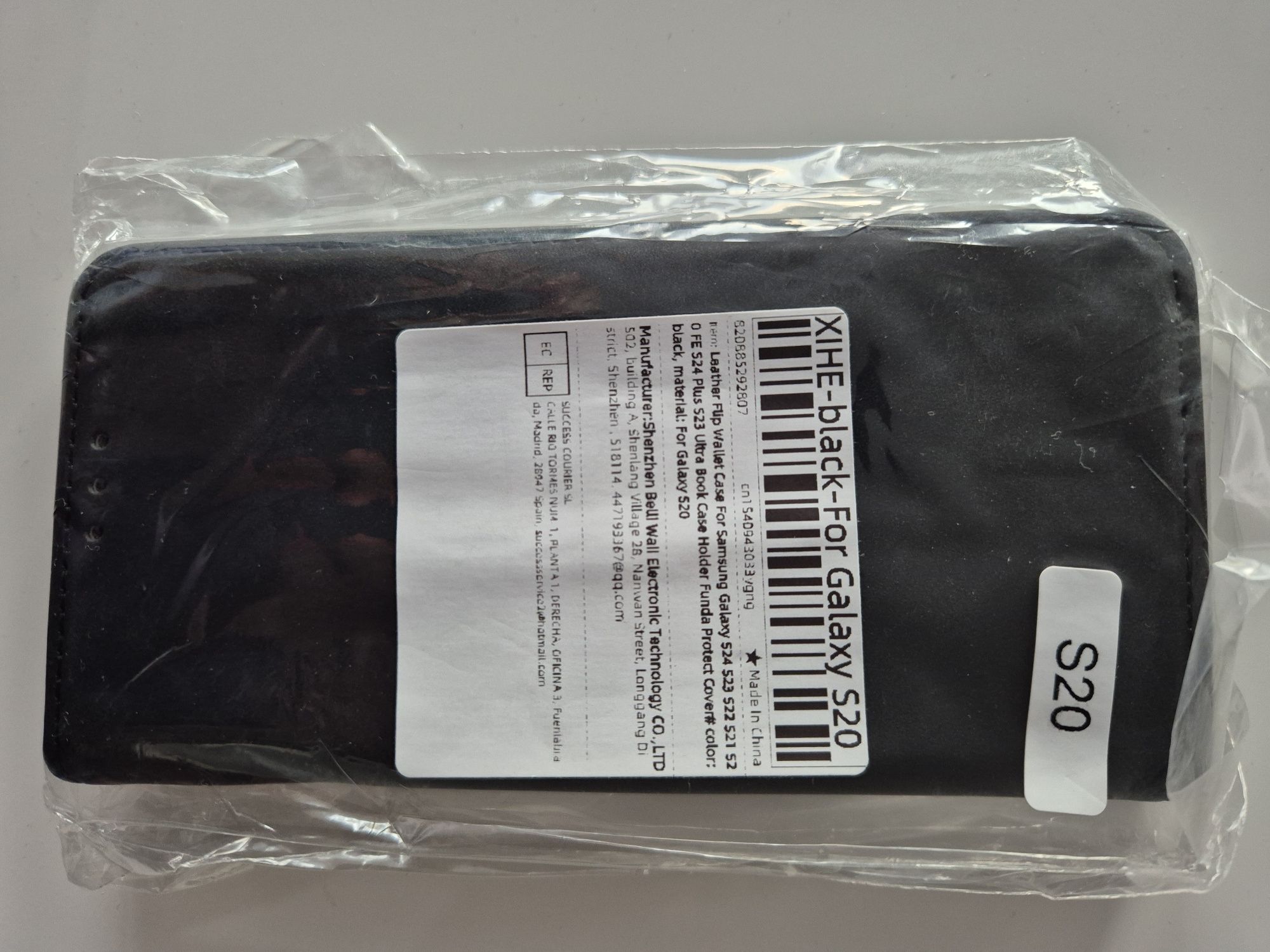 Etui do Samsung S20 w kolorze czarnym