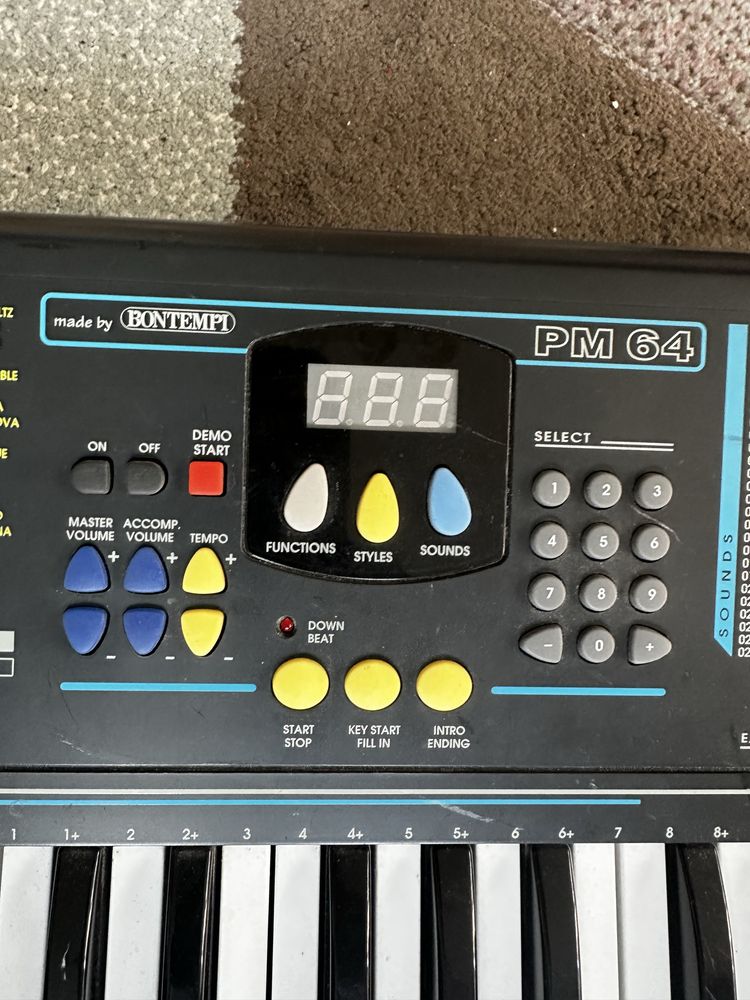 Keyboard bontempi pm64