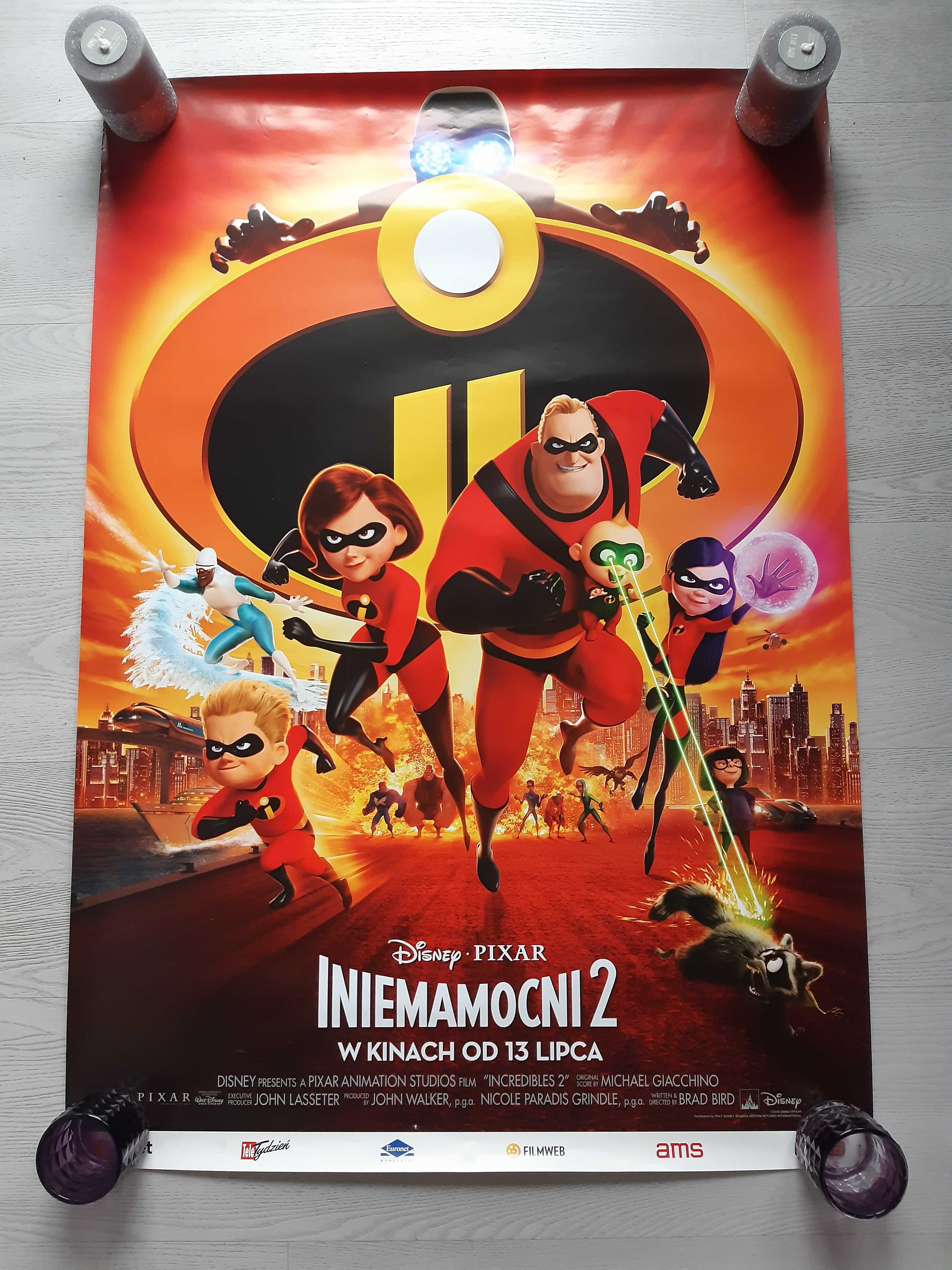 Plakat kinowy z filmu bajki Iniemamocni 2 bajka