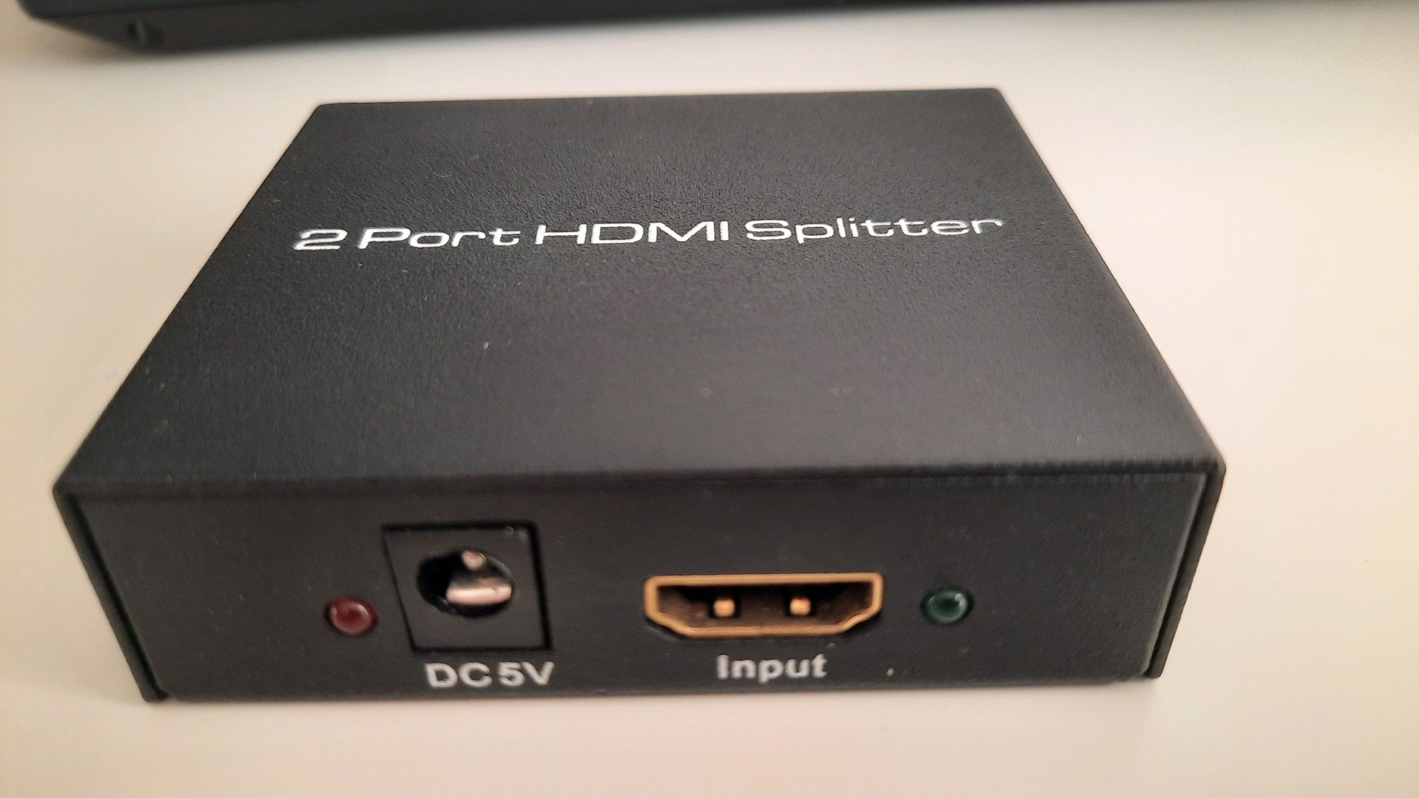 Rozdzielacz HDMI splitter dwukanałowy