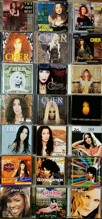 •CD-Диски-2•Женский Вокал•Популярная Музыка•Компакт Диски•Объявление-2