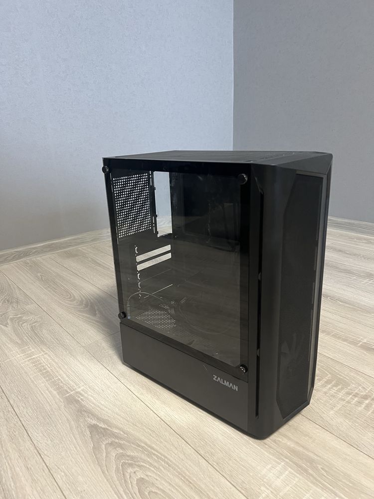 Корпус Корпус Zalman N4 TG Black, системный блок, компьютер, коробка