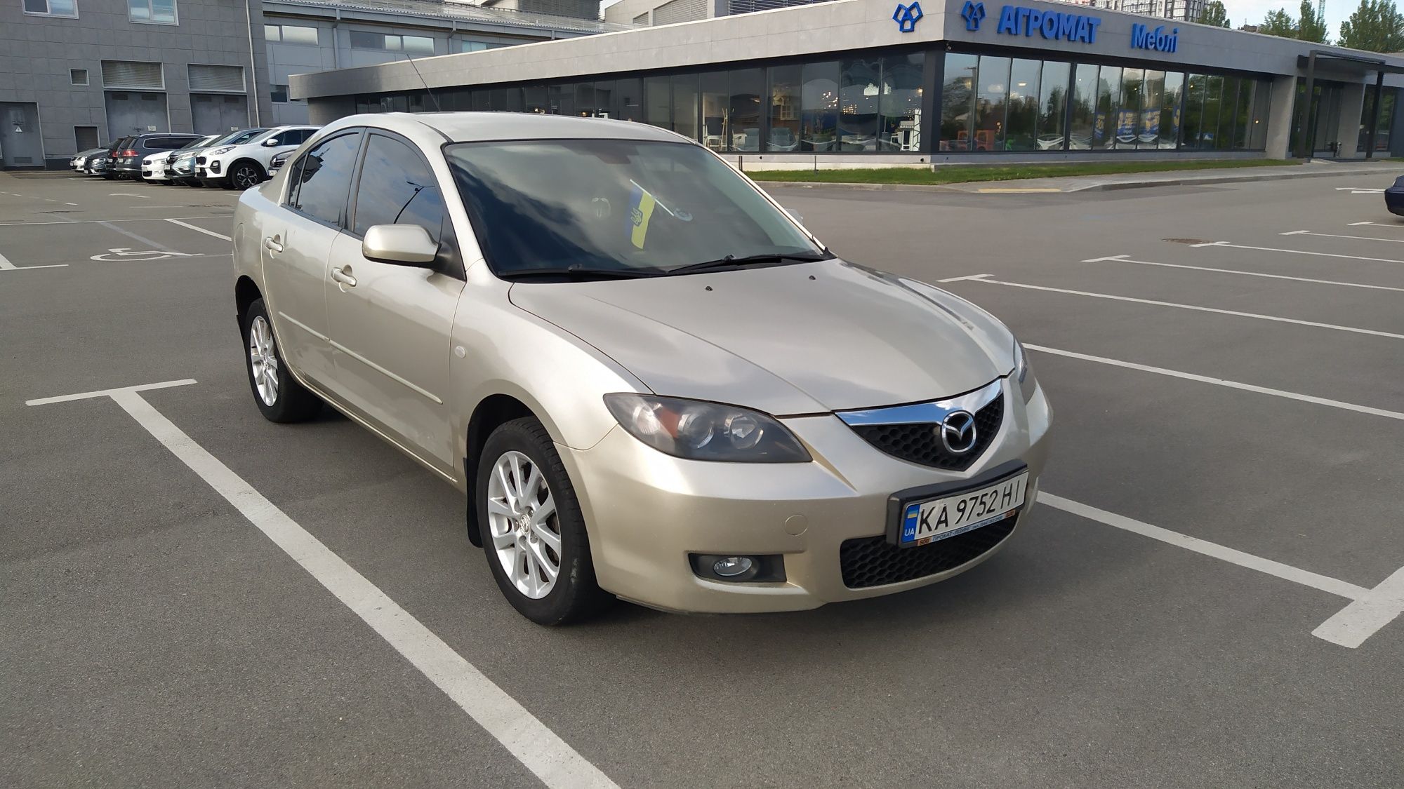 Mazda3 2008 рейст