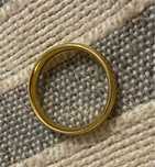 Aliança ouro 19k
