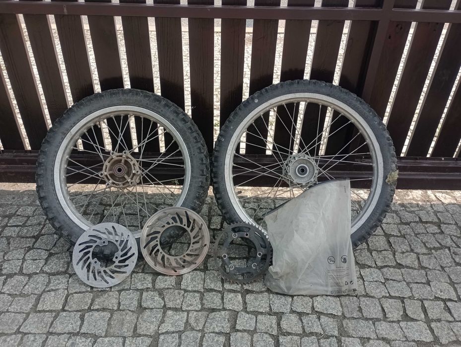 Pozostałości yamaha dt50 rieju mrx senda