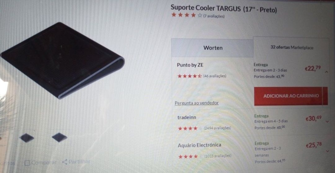 Suporte Cooler Targus