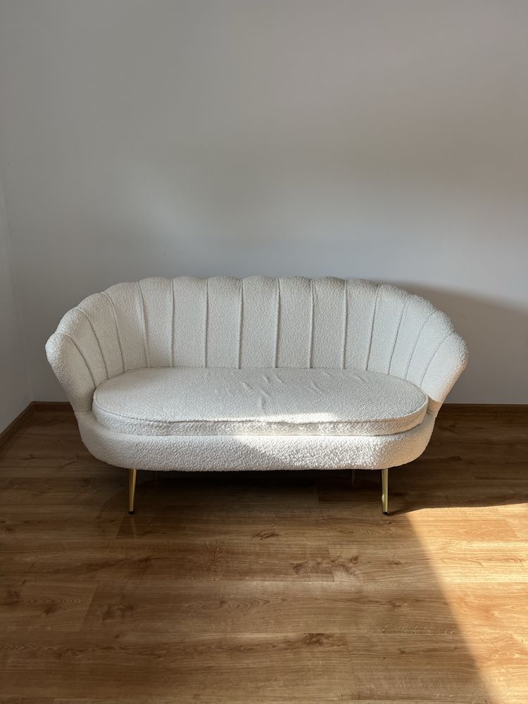 Sofa baranek biala