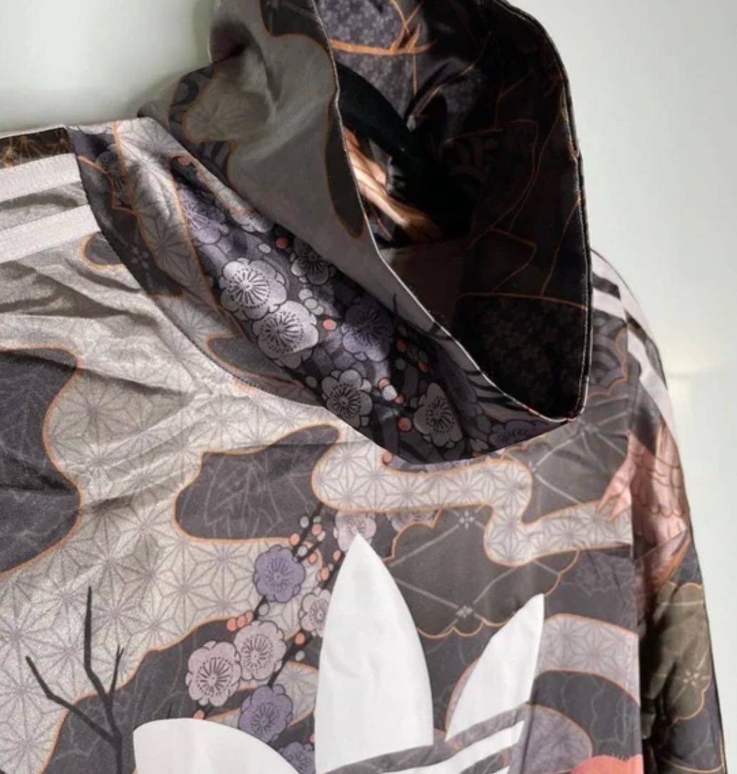 Adidas  Rita Ora kimono bluza orientalny ogród