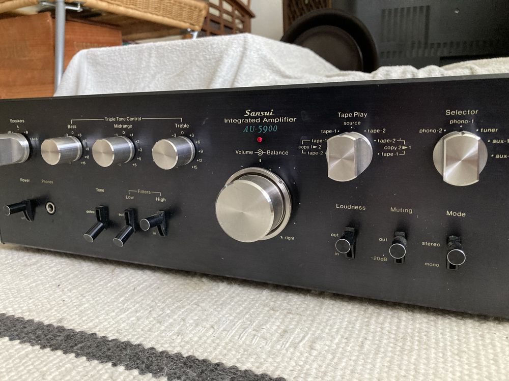 Sansui AU 5900 - po serwisie
