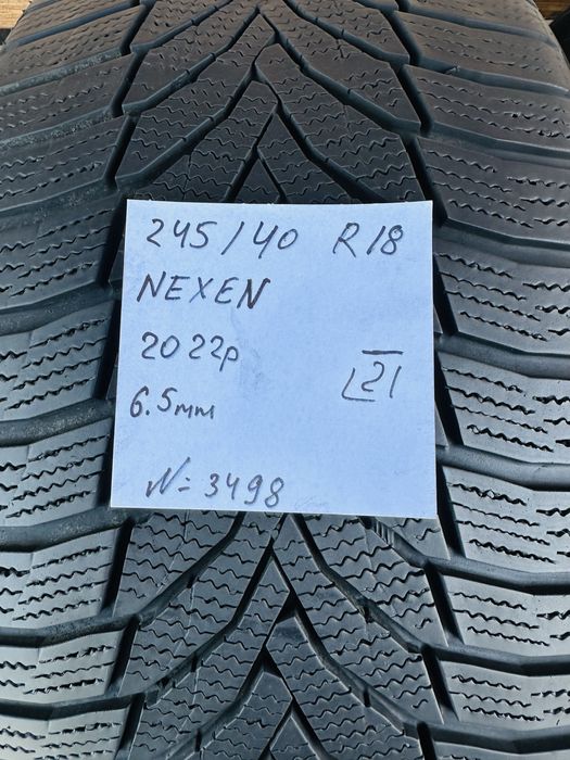 Шини зимові пара 245/40 R18 (97V) Nexen Winguard Sport 2