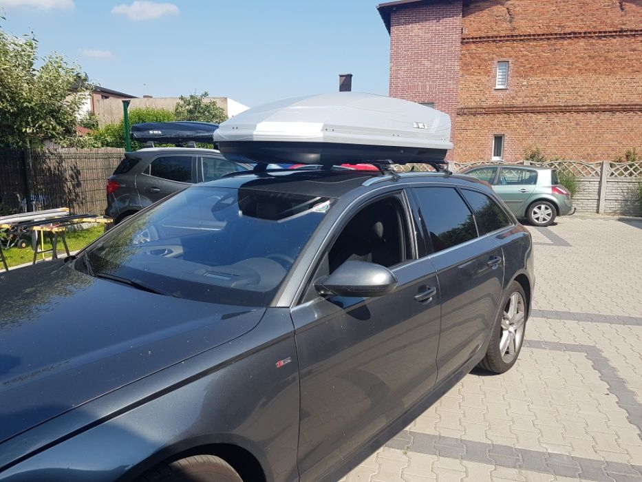 Box dachowy Taurus Adventure 480 srebrny połysk