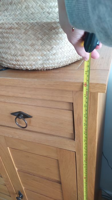 Komoda kredens szafka firmy Matkowski lite drewno dąb debowa