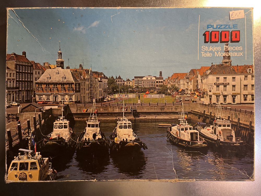 Puzzle 1000 el. retro. Holandia
