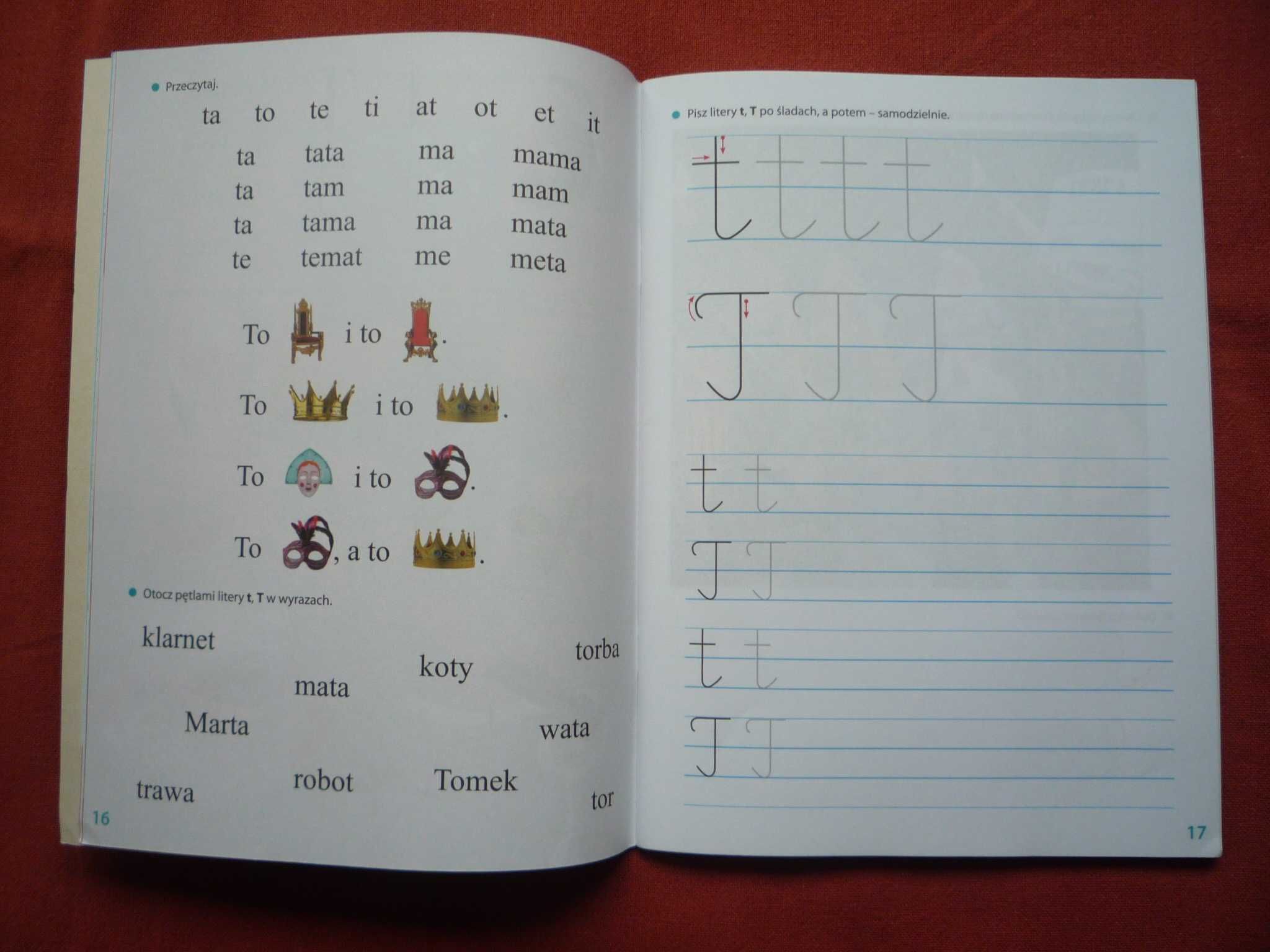 NOWA Mały elementarz MAC 6-latki Zerówka Karty pracy cz. 2