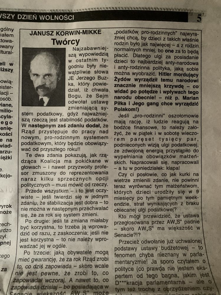 Angora gazeta z listopada 1998 roku nr 47