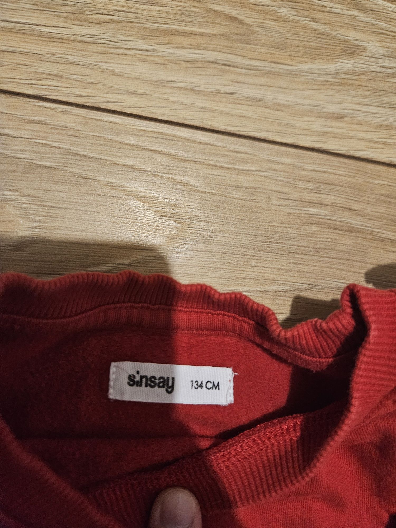 Bluza z choinką Sinsay rozm. 134