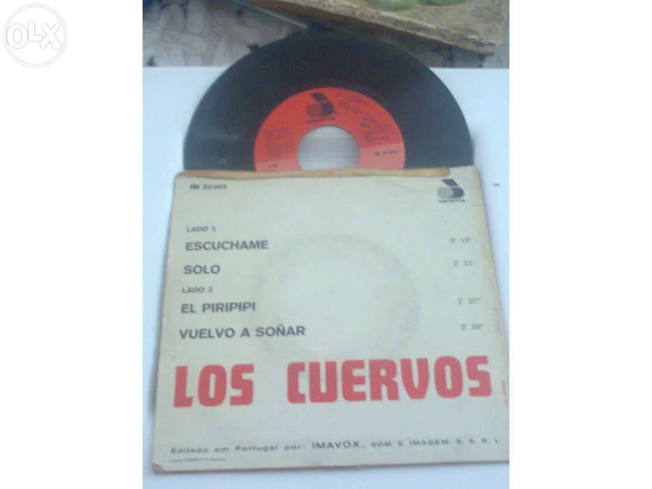 Vinil Los cuervos, escuchame