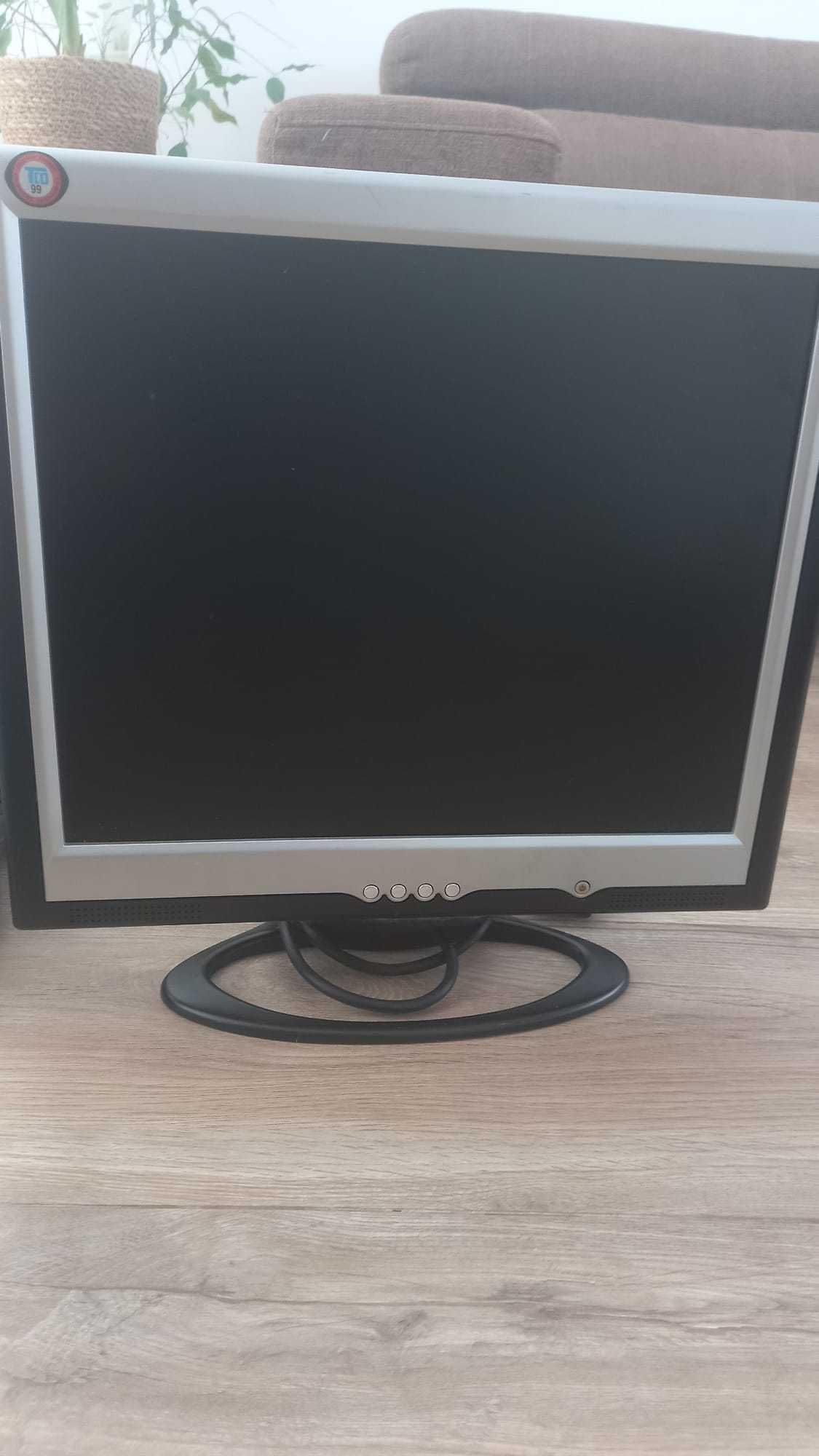 Ecrã de computador antigo
