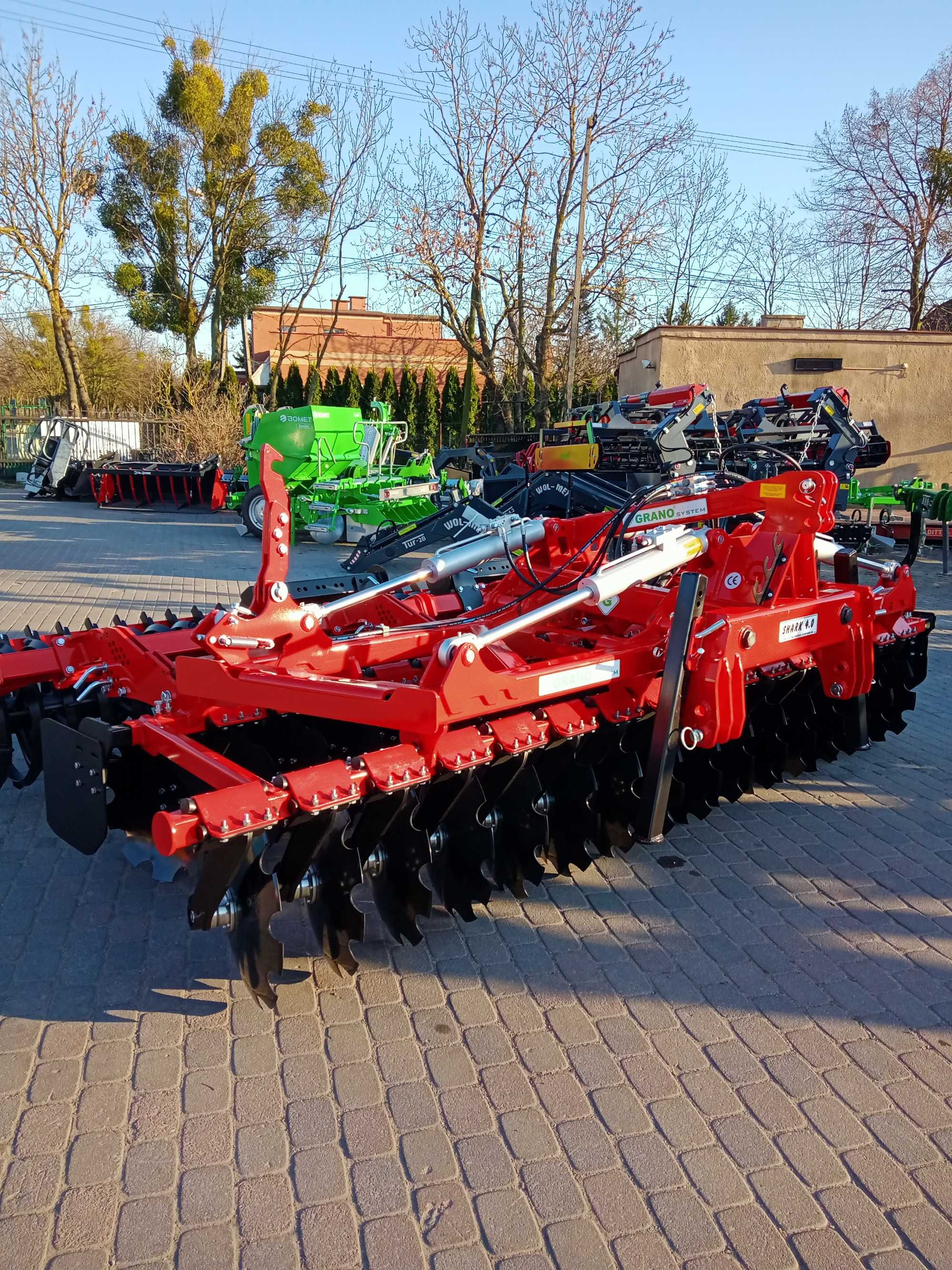 DO RĘKI!!! Brona talerzowa Grano System SHS 4m 4,5m 5m Nowy model !!