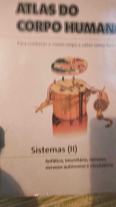 Livro atlas do corpo Humano