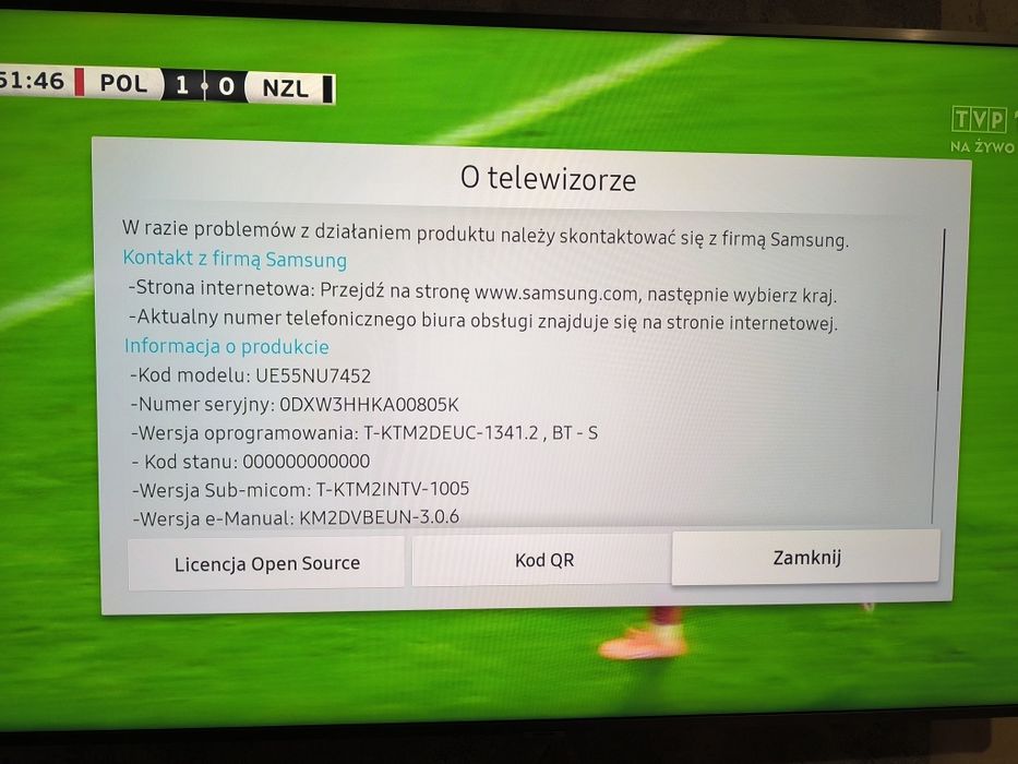 Telewizor LED Samsung 55 cali 4 K