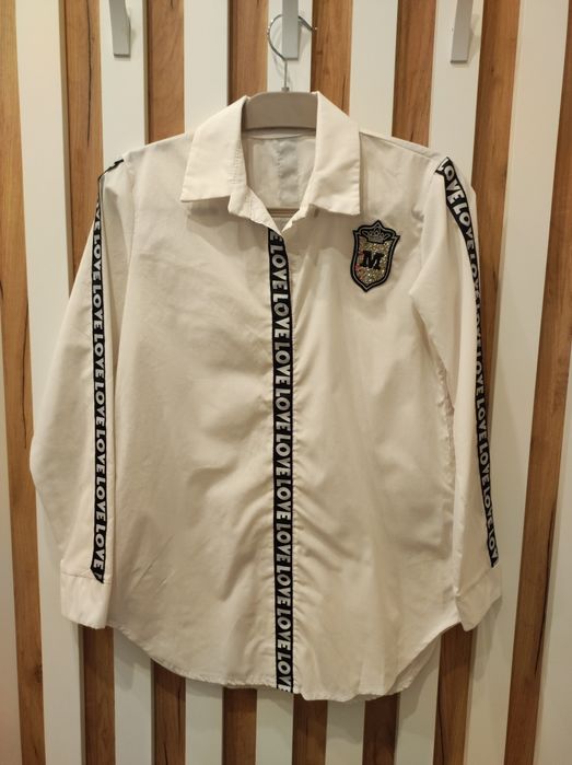 Біла сорочка, нова, розмір 42