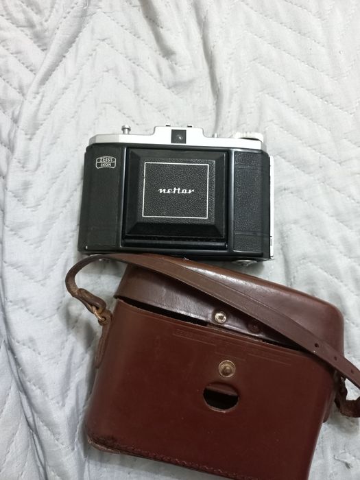 Zeiss Ikon Nettar - máquina fotográfica antiga