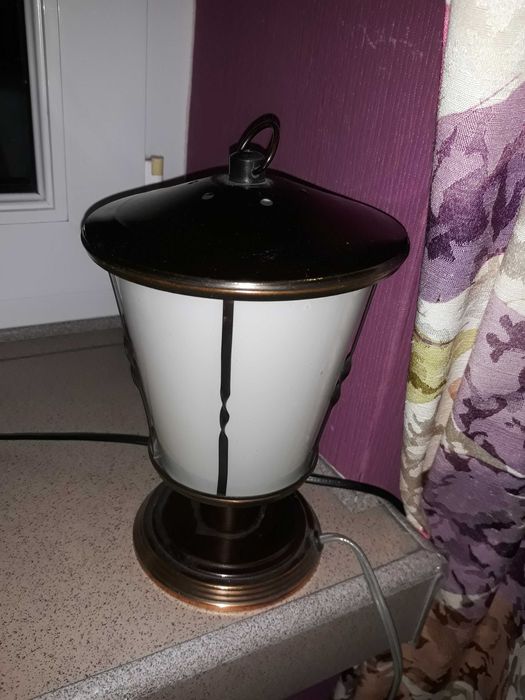 Vintage stara lampka lampion PRL 1976 rok Riga