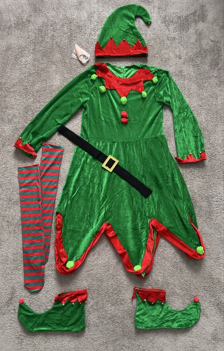Kostium elfa dziewczęcy S