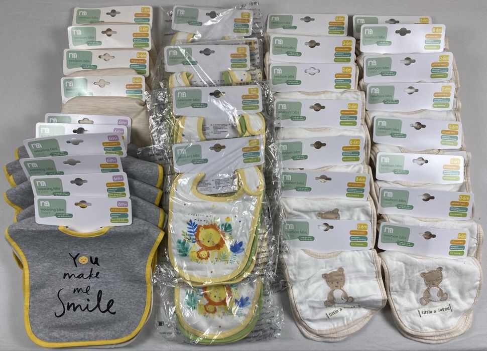 Нагрудники ( слинявчики ) оптом Mothercare сток опт