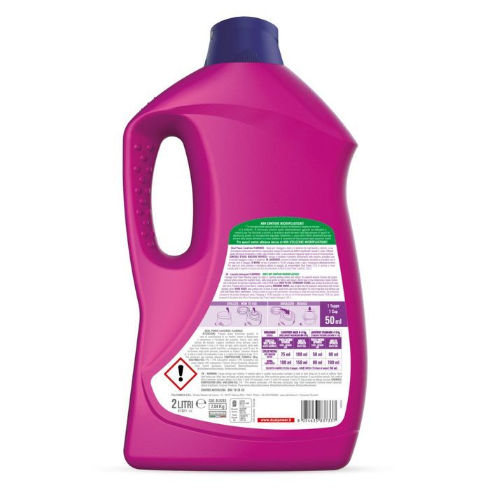 Dual Power Flamingo Skuteczny Płyn do Prania Uniwersalny 2L - 50 Prań