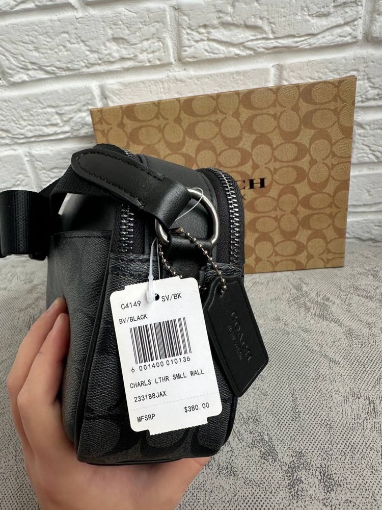 100% ОРИГІНАЛ! Чоловіча сумка COACH/ Месенджер/ Різні моделі /ЗНИЖКА