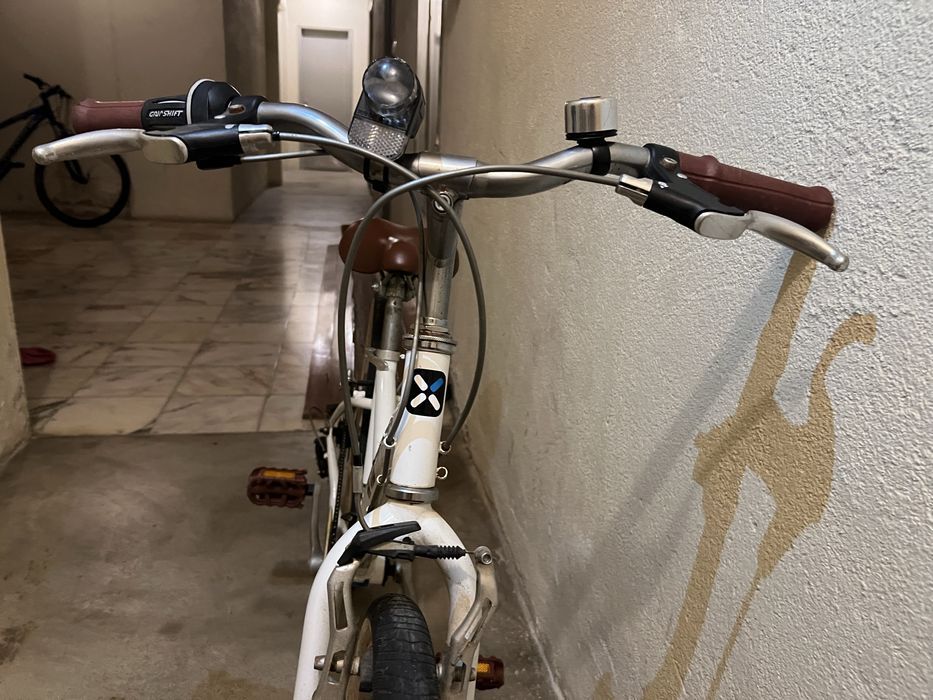 bicicleta branca poply 330