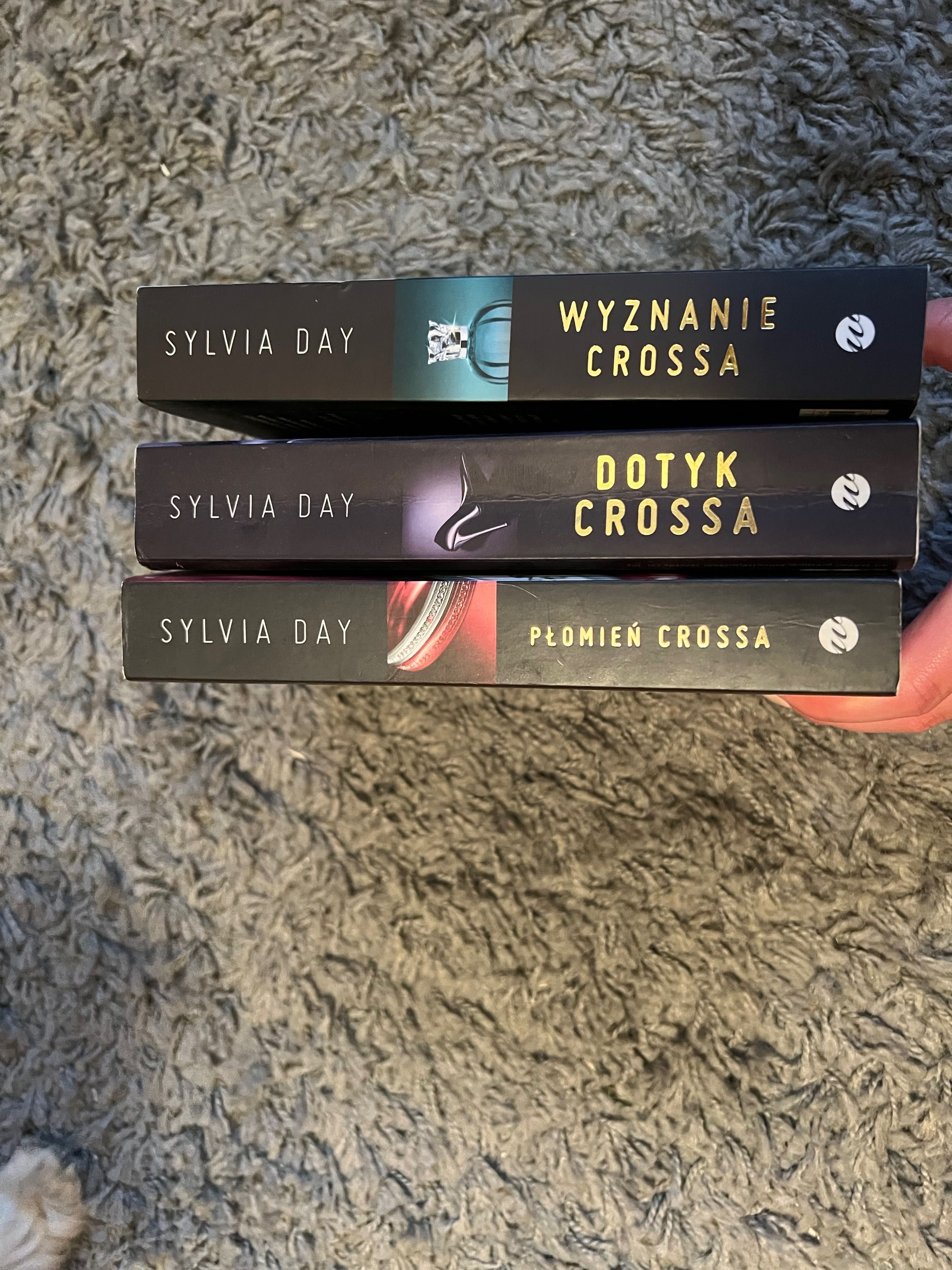 Książki pakiet tomy 1-3: Dotyk Crossa, Płomień Crossa, Wyznanie Crossa