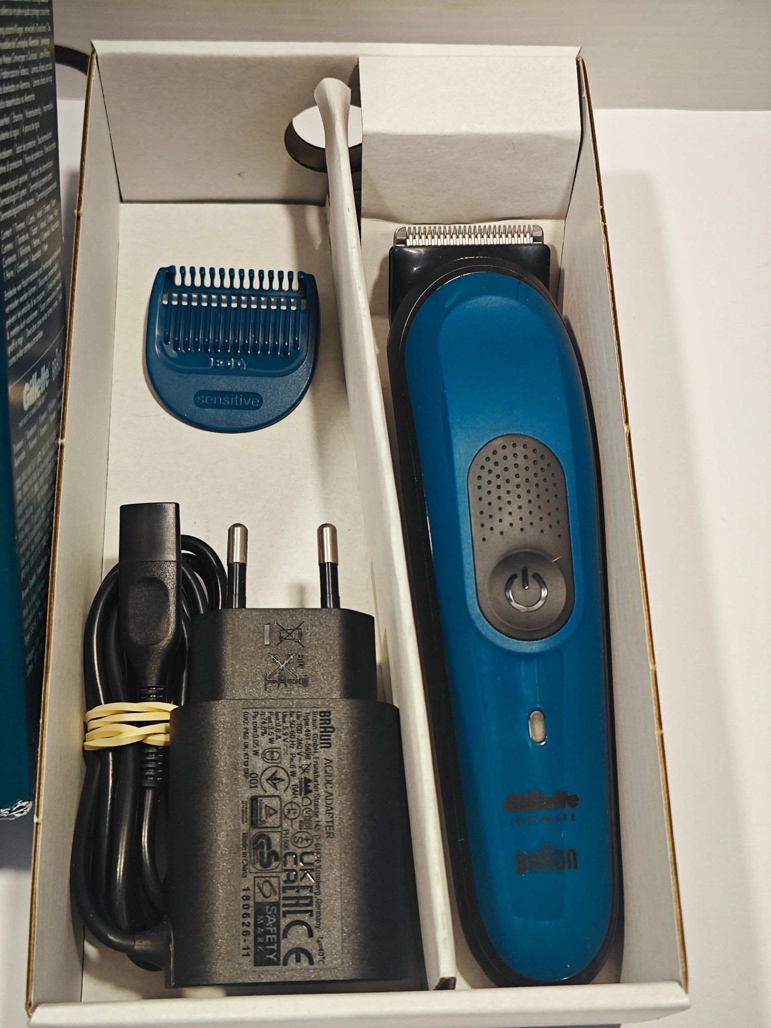 Gillette Intimate I3 Maszynka Do Strzyżenia Trymer Zielony