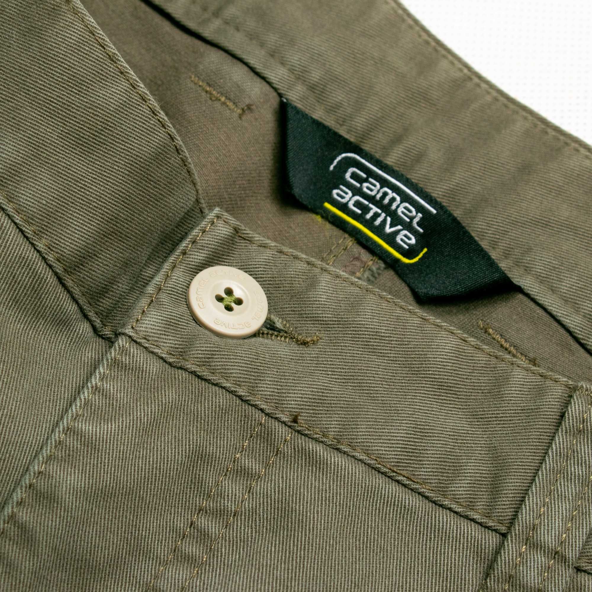 Camel spodnie cargo khaki 52eu/L