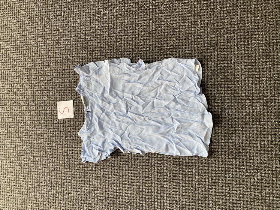 Bluzka s stradivarius blekitny pastelowy