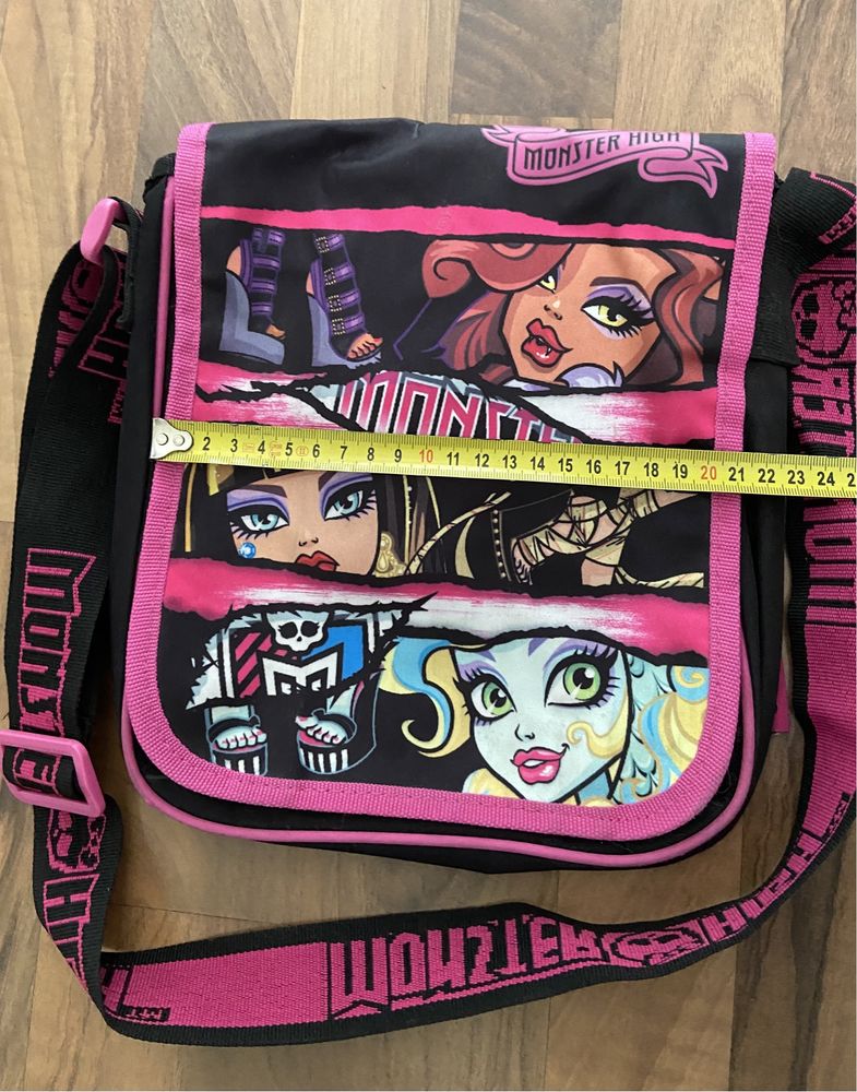 Monster High torebka na ramie listonoszka