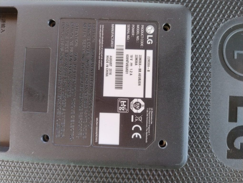 Monitor LCD LG 21,5'