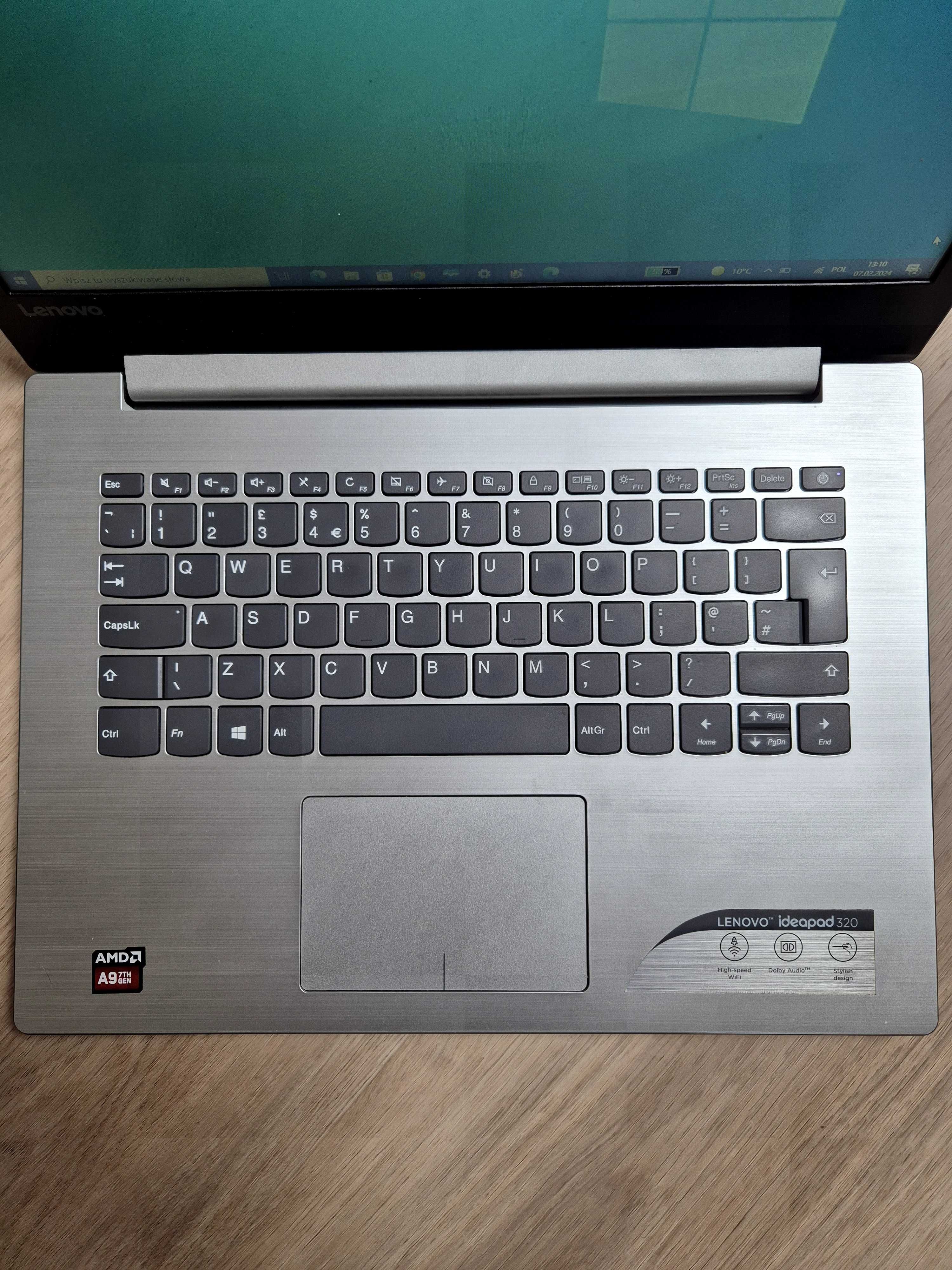 Laptop Lenovo ideapad 320 AMD 8GB ram