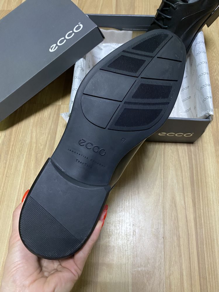 47р. Туфлі оксфорди броги Ecco CityTray Gore-Tex M оригінал