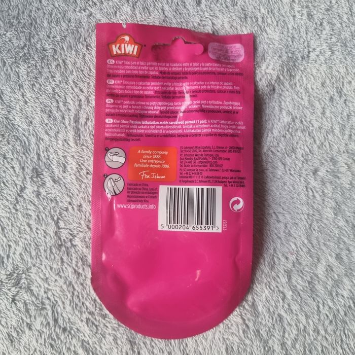 Poduszki żelowe na pięty marki KIWI para Shoe Passion