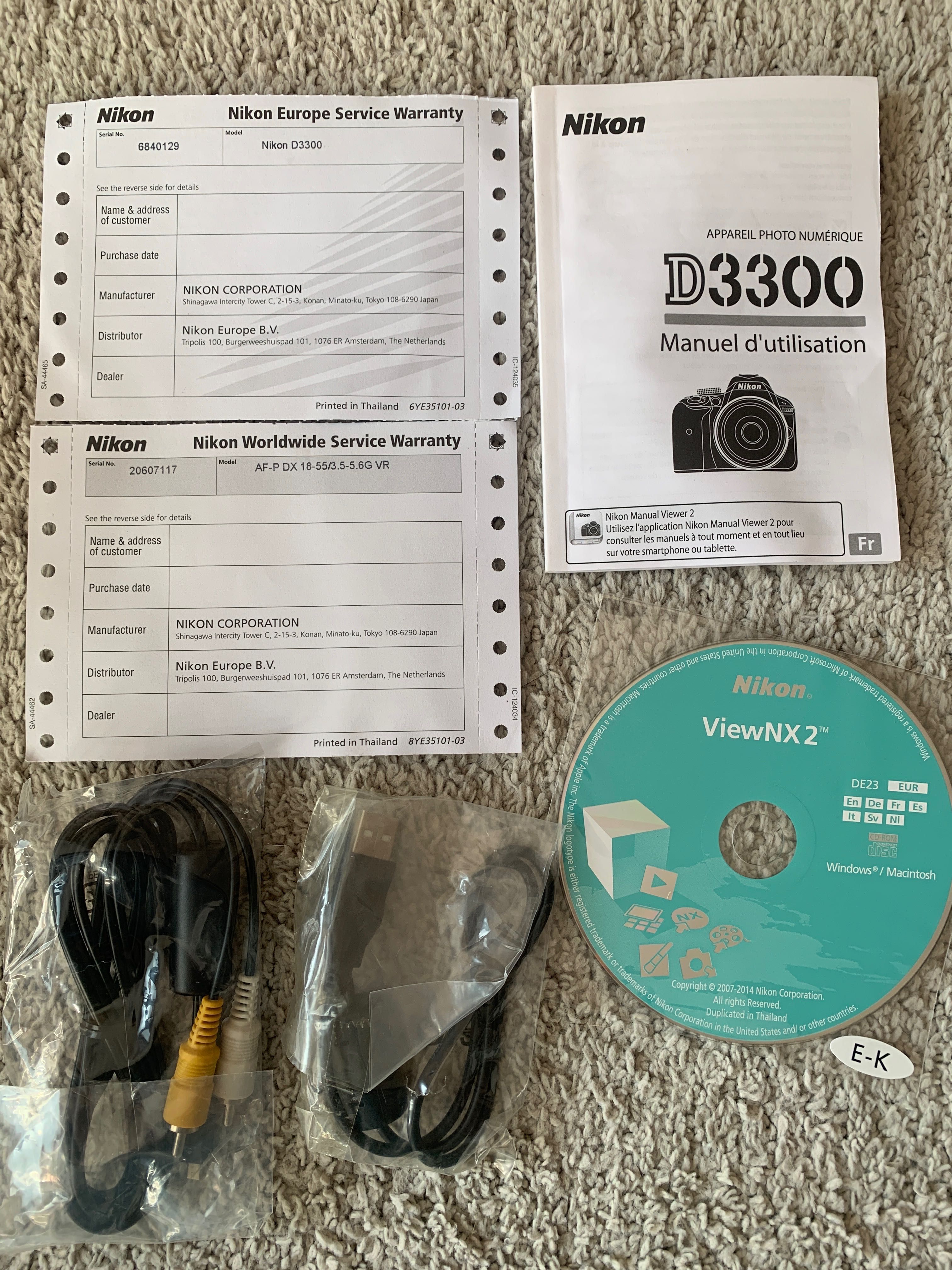 Nikon D3300 AF-P 18-55 VR kit