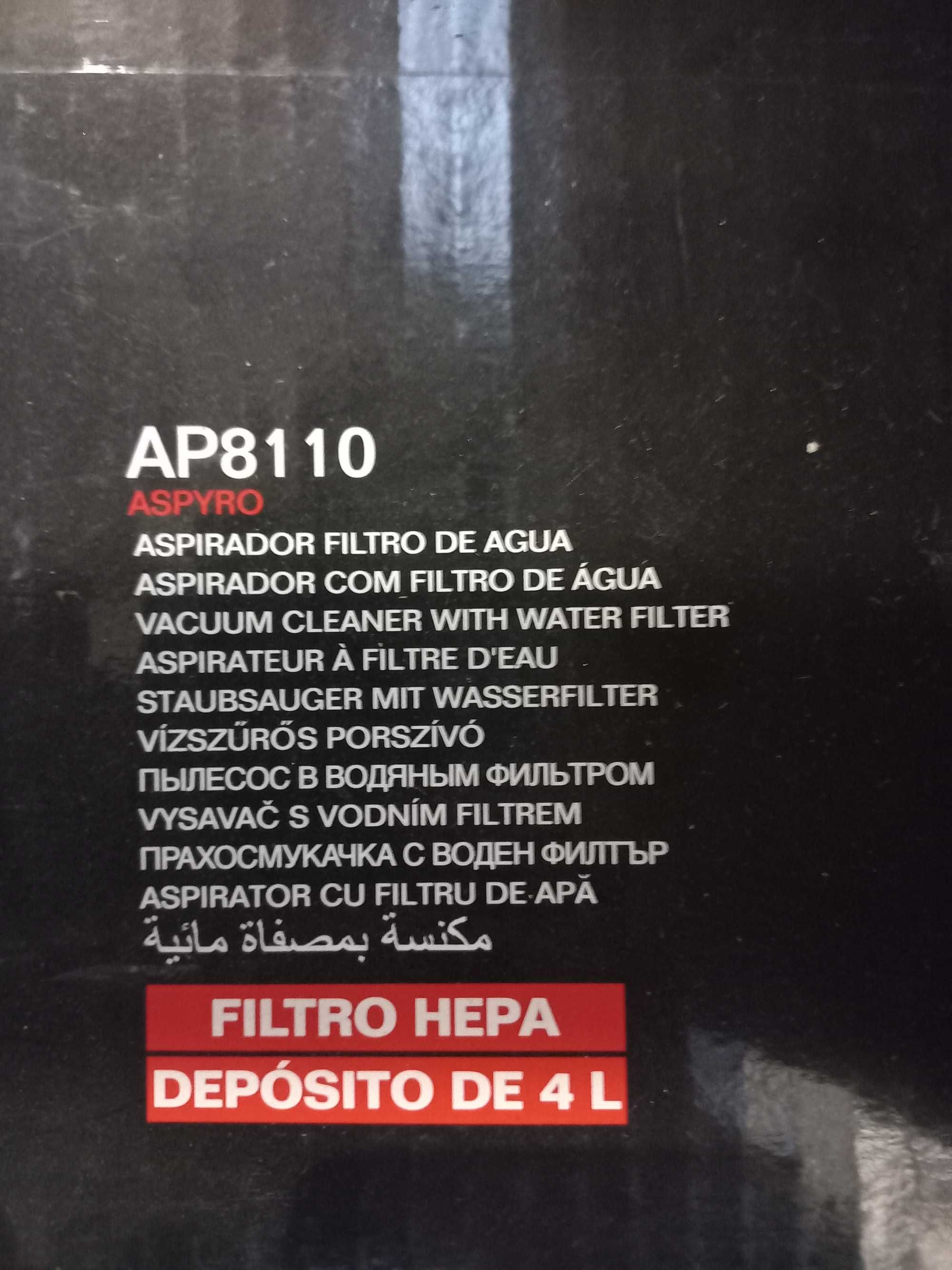 Aspirador com filtro de água da Ufesa