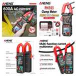 Aneng PN103  ST212 Токовые клещи постоянного тока ANENG PN103