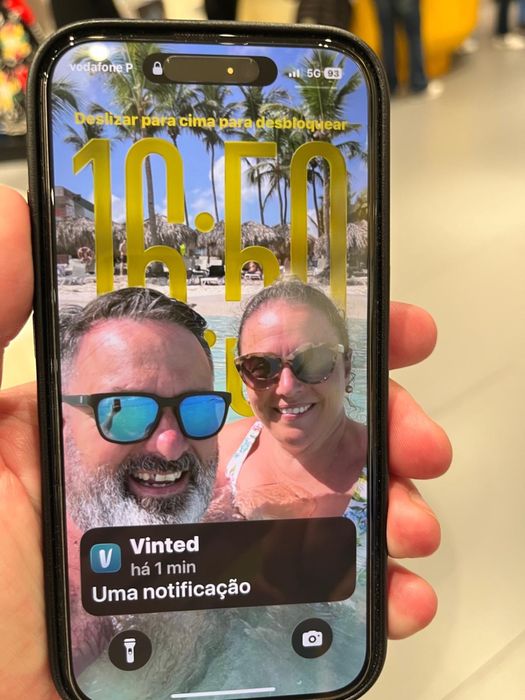 Iphone 16 preto de 128 gb