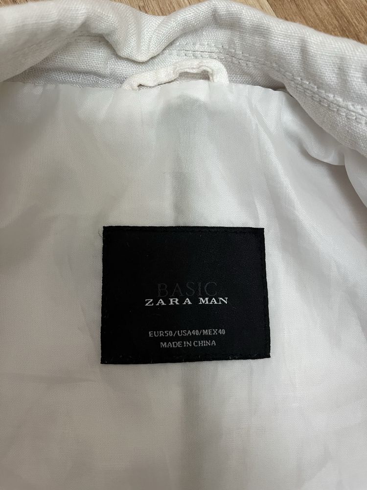 Lniana marynarka męska Zara