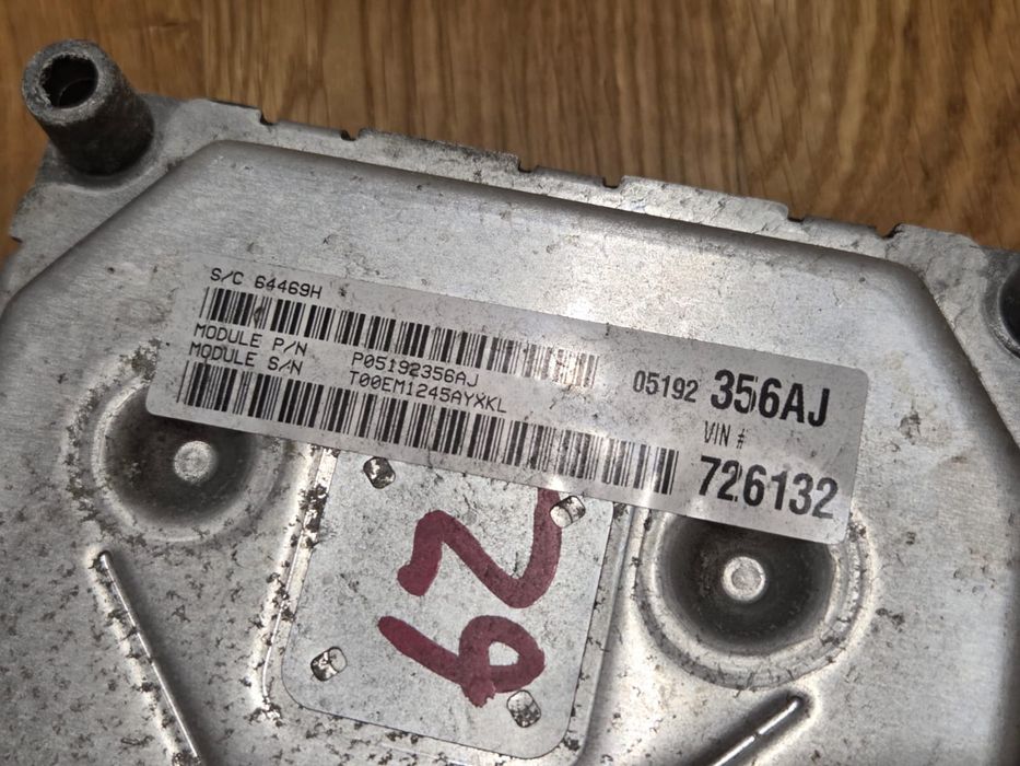 Розборка Fiat 500E Electric, блок керування двигуном P68086287AE