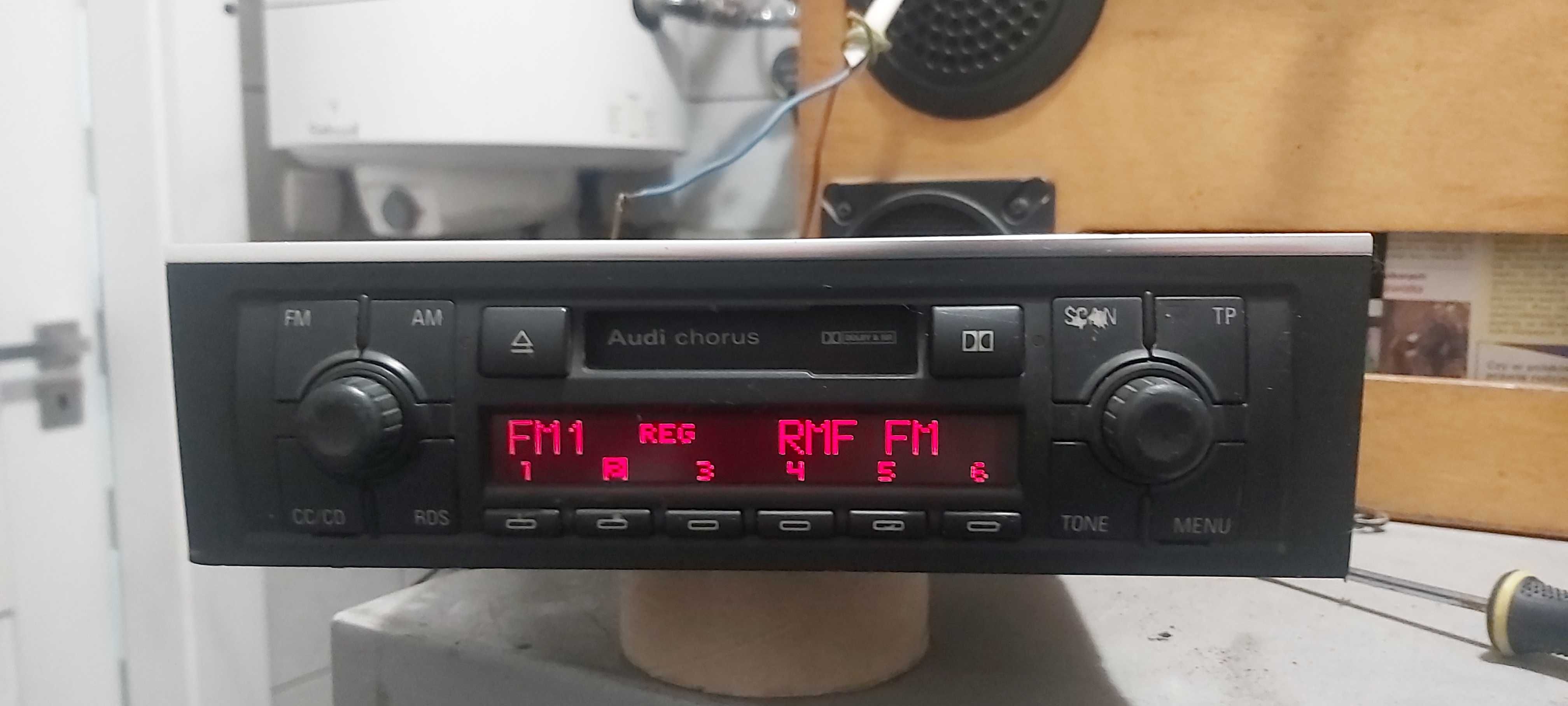 Radio Audi Chorus kaseta a4 b6 b7